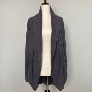 Barefoot Dreams cardigan with shawl collar